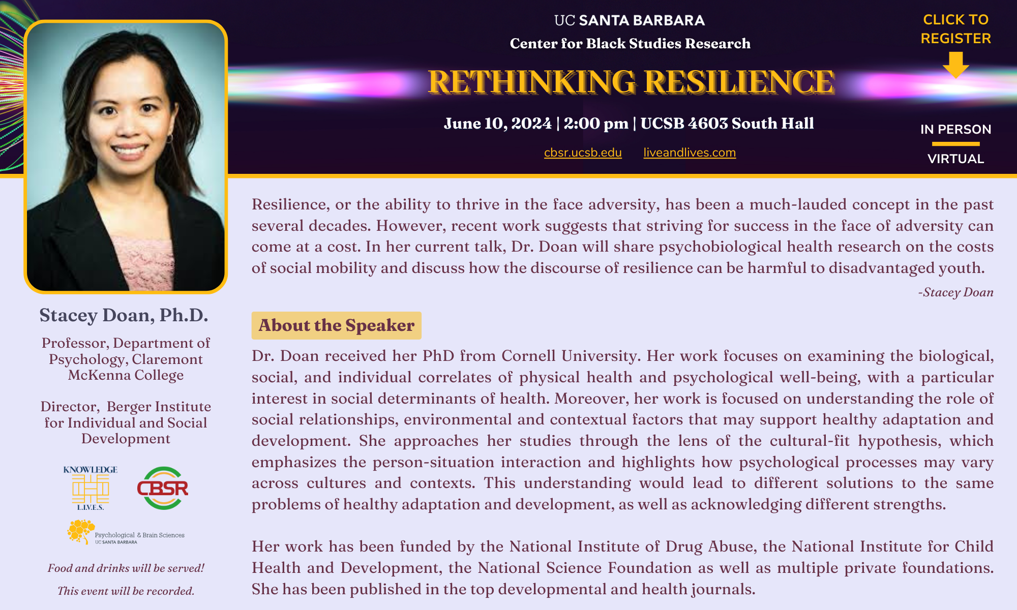  Rethinking Resilience  poster