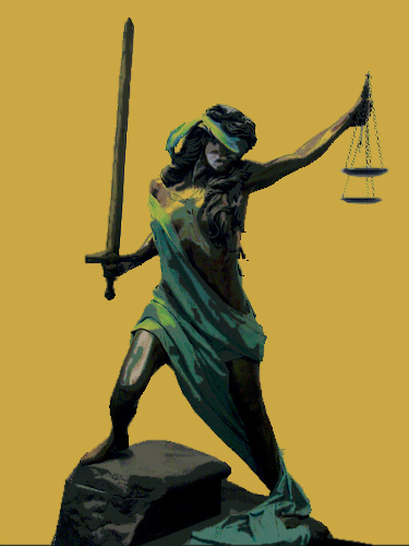 Femida, lady justice 
