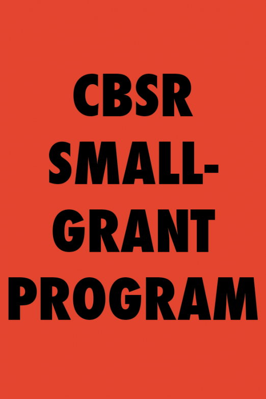 CBSR Small-grant program