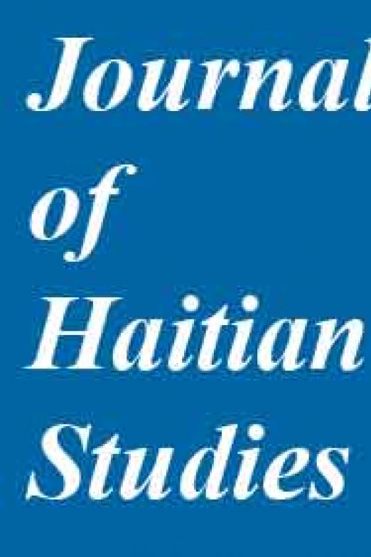 journal of Haitian studies cover