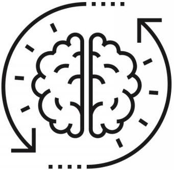 Top view of brain icon
