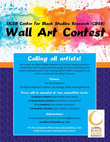 CBSR Wall Art Contest Flyer