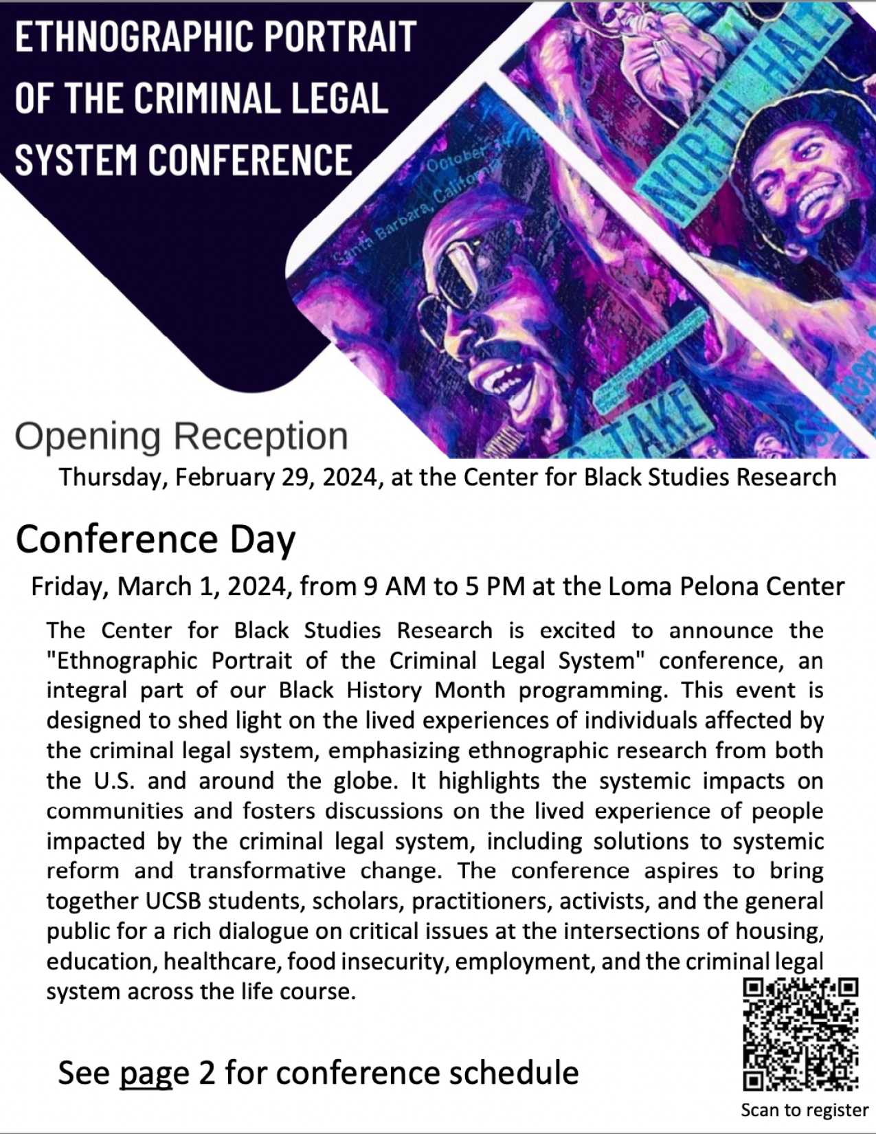  Ethnographic Portrait of the Criminal System Flyer