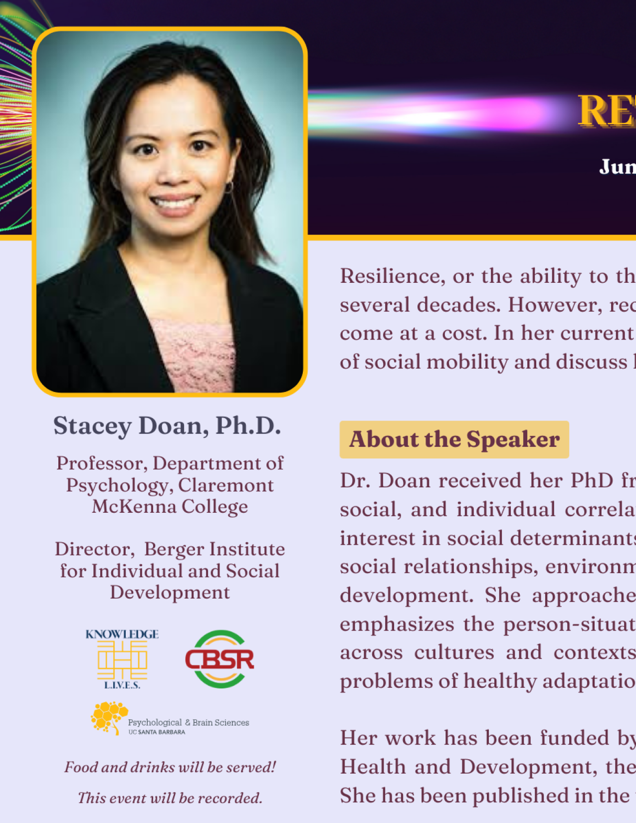  Rethinking Resilience  poster