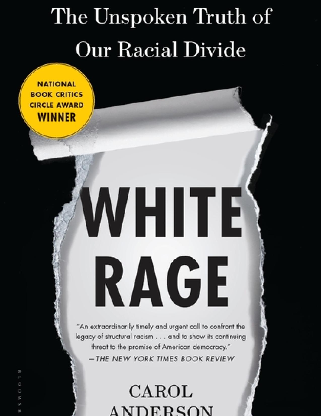 book cover of White Rage 