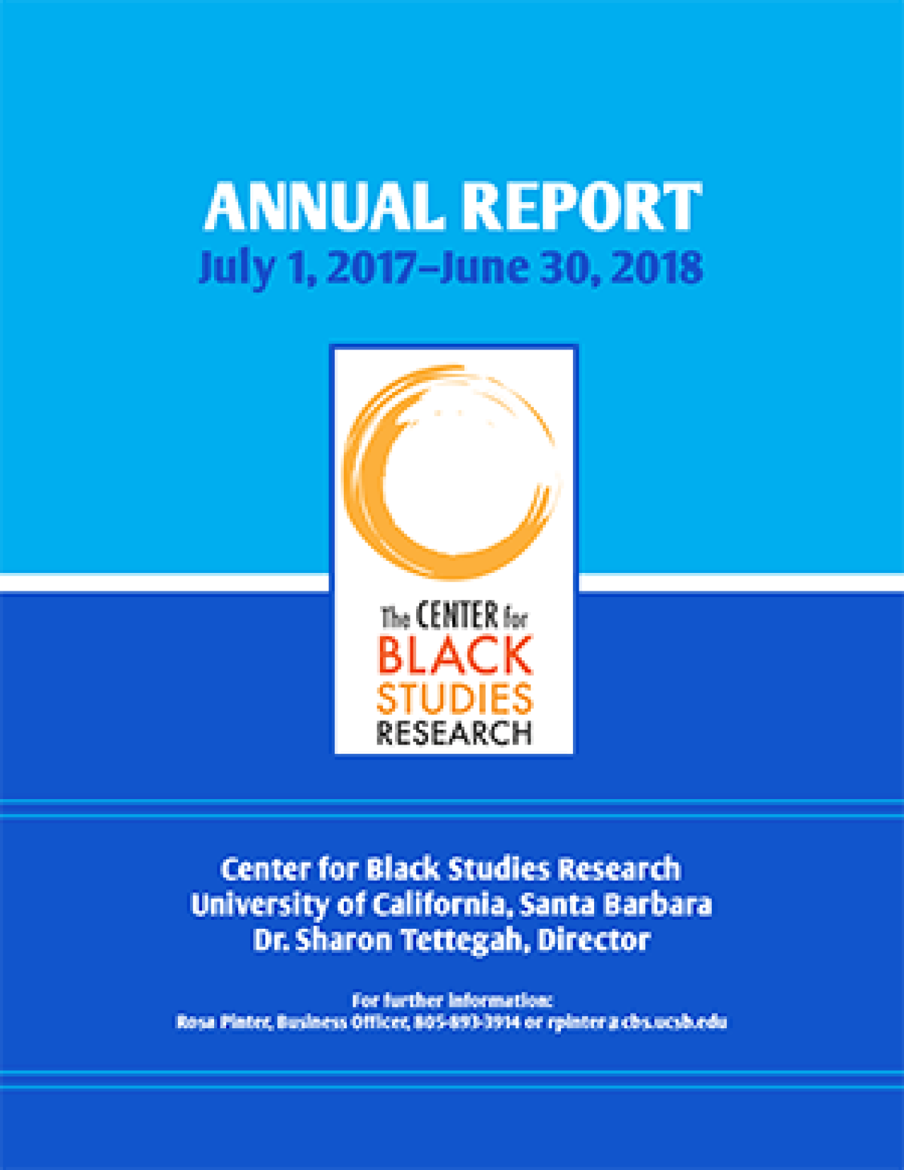 cover of annual report 