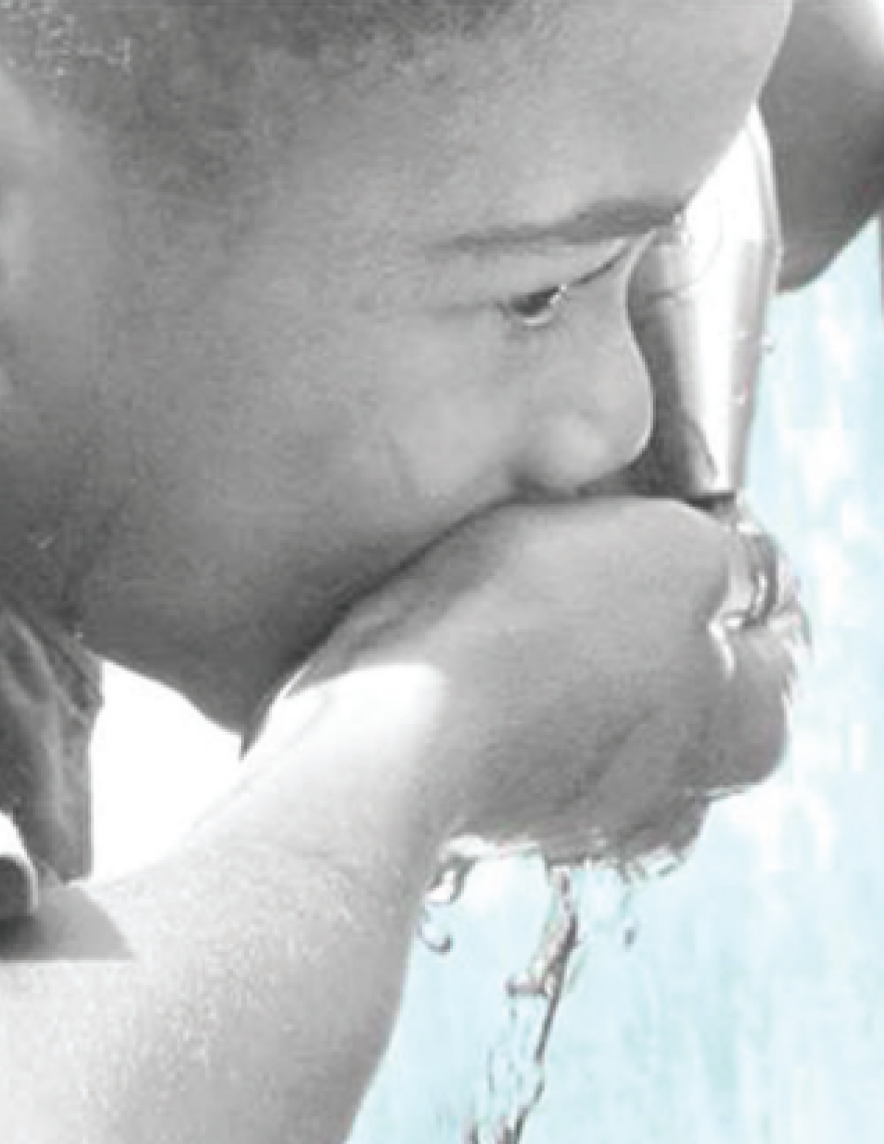 boy drinking water 