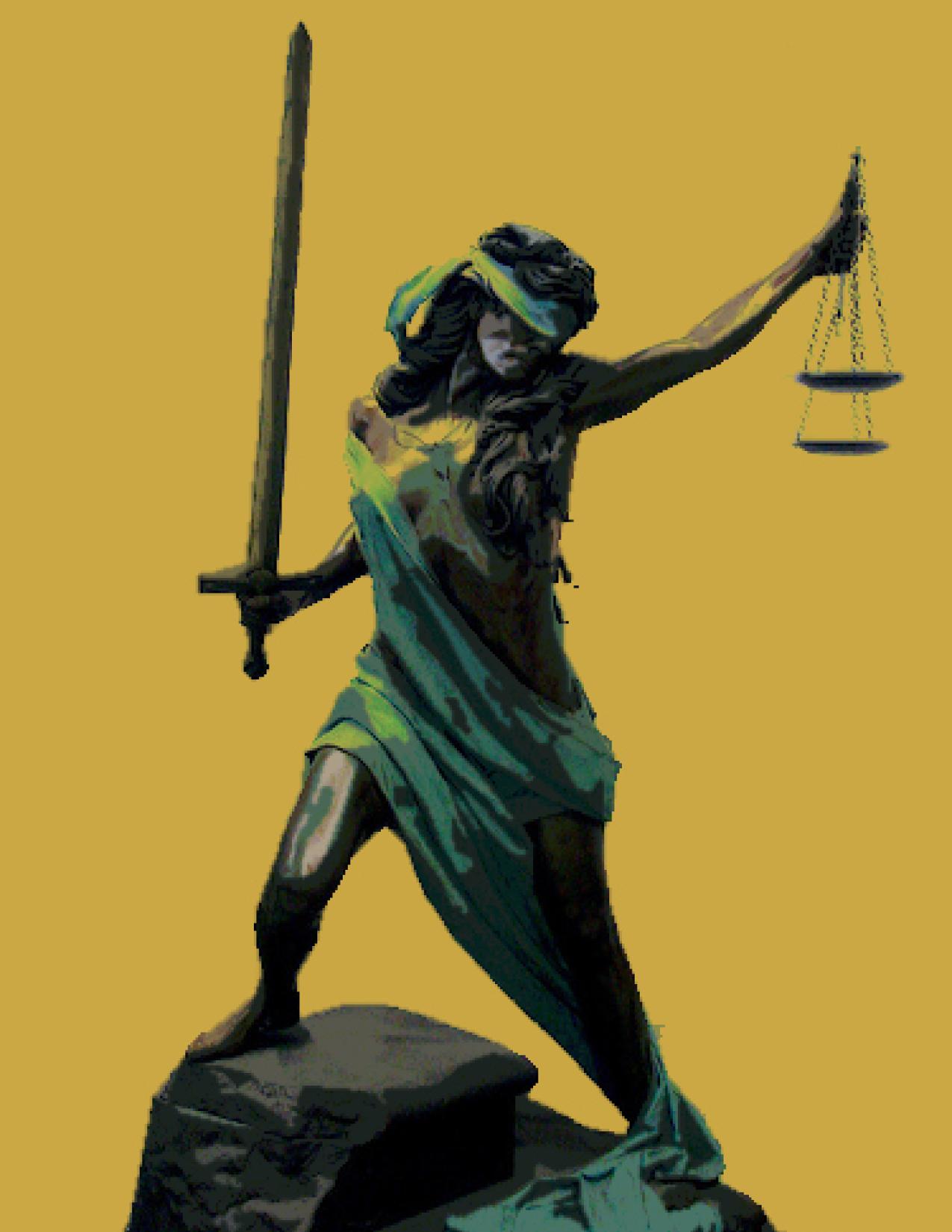 Femida, lady justice 